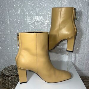 Zara Leather Mid-calf Boots